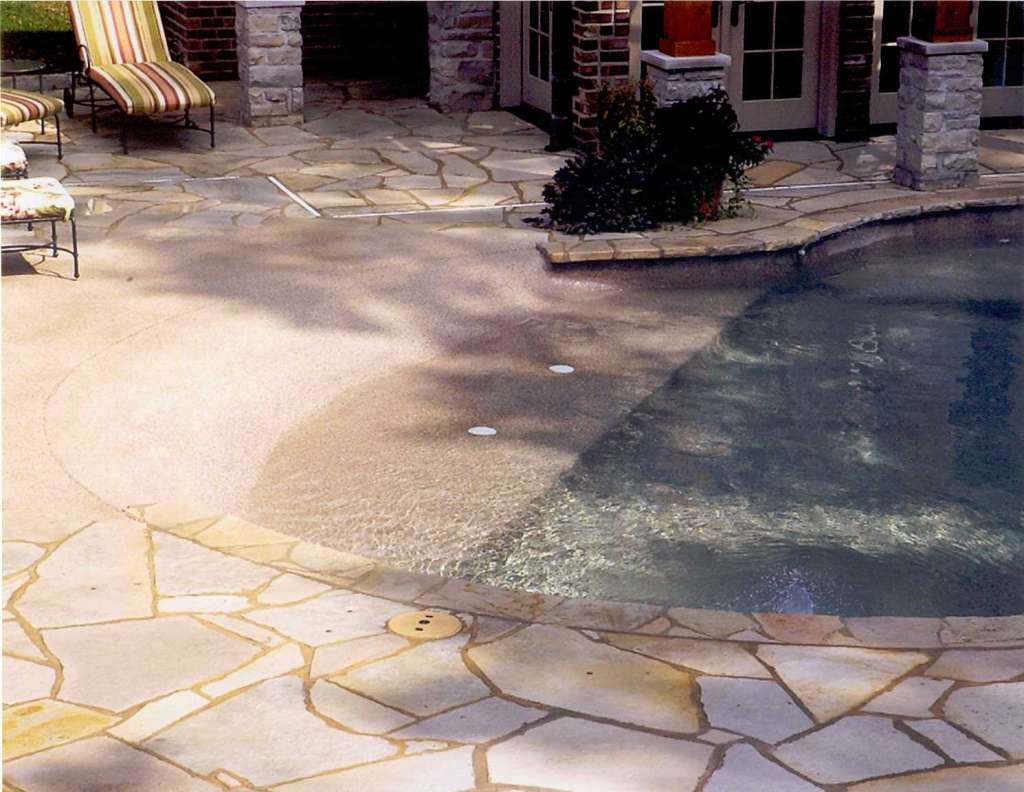Zero Entry Beach Entry Pool